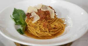 Lidia Bastianich shares classic Italian recipes for short ribs and pasta alla chitarra