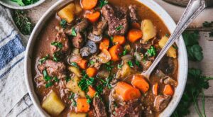 Dutch Oven Beef Stew – The Seasoned Mom