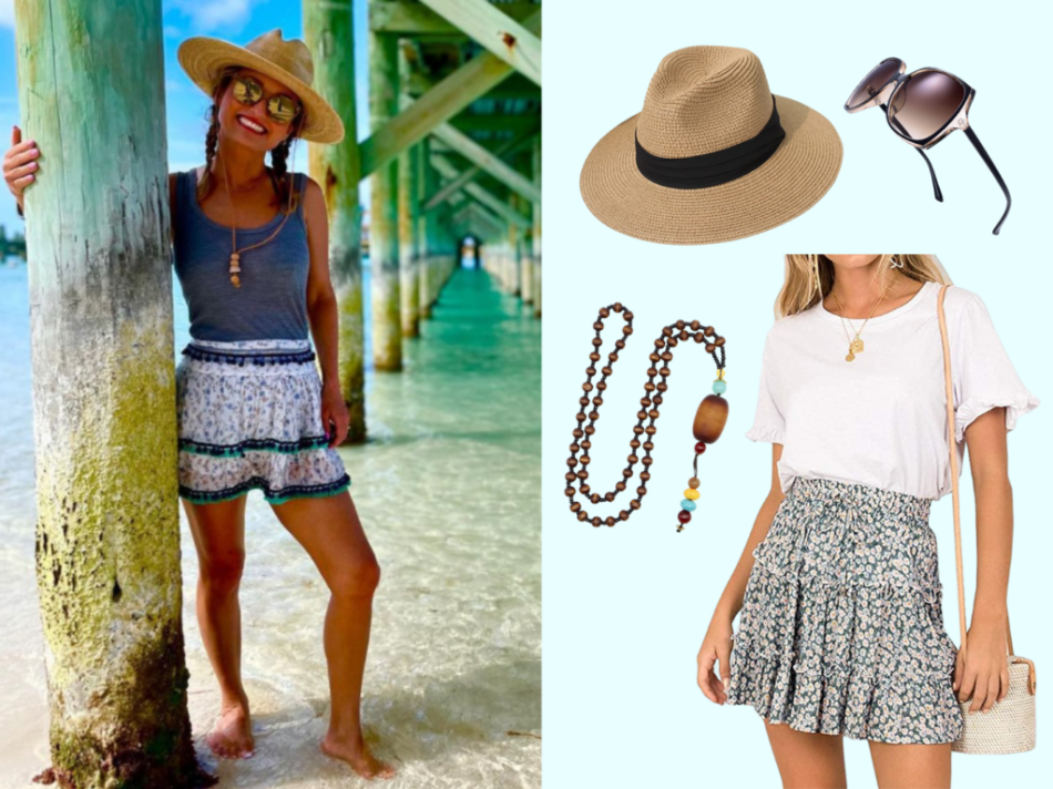 Giada De Laurentiis’ Practical And Chic Beach Ensemble Is The Perfect Look For Your Next Vacay