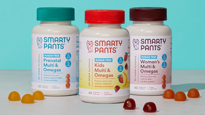 SmartyPants Vitamins expands Sugar Free Multi & Omegas line