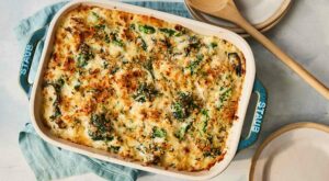 Bring Everyone To The Table With Chicken-And-Rice Bake With Broccolini