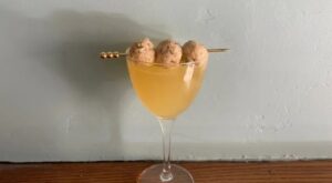This Matzo Ball Soup Martini will give your Passover a boozy twist