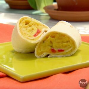 How To Make Geoffrey’s Mini Egg and Cheese Breakfast Burritos | Geoffrey Zakarian’s Mini Egg and Cheese Breakfast Burritos might just make you a morning person 🌤 🌯 | By Food Network | Facebook