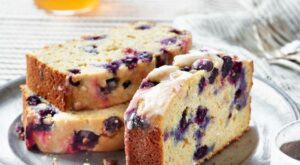 Blueberry-Lemon Ricotta Pound Cake