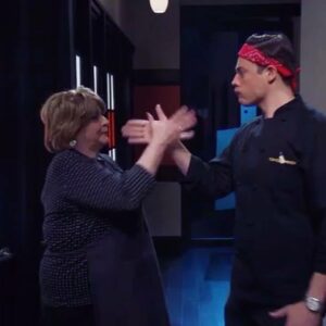 It’s ON! Me and my MOM Pam as we compete in #Chopped Mothers Day Episode. It’s us vs @thetedallen @jettila @santoscooks! Tune in Tues 5/9 at 10p|9c on… | By Jeff Mauro | Facebook