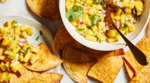 Air-Fryer Tortilla Chips with Mango Salsa – EatingWell