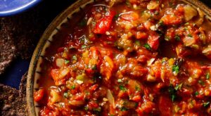 Air-Fryer Roasted Pepper-Tomato Salsa Recipe – EatingWell