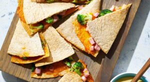 Air-Fryer Broccoli-Cheddar Quesadillas Recipe – EatingWell