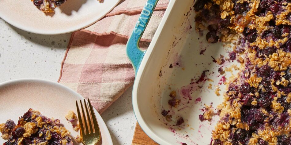 Blueberry Baked Oatmeal Recipe – EatingWell
