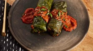 Collard & Rice Dumplings with Mamba 9 Sauce – EatingWell