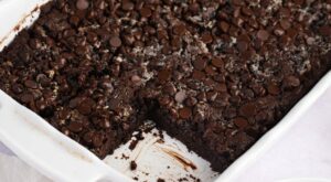 Easy Chocolate Dump Cake Recipe – Insanely Good – Insanely Good Recipes