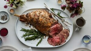 Leg of Lamb With Garlic and Rosemary – Epicurious