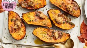 Bobby Flay Pairs His Thanksgiving Roasted Sweet Potatoes with Date-Lime Butter — Get the Recipe – PEOPLE