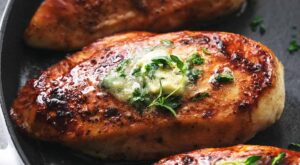 Chicken with Garlic Herb Butter – Creme de la Crumb