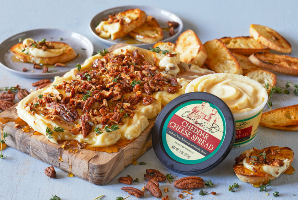 Unexpected Cheddar Cheese Board – Trader Joe’s