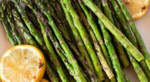 Lemony Traeger Asparagus Recipe – Fit Mama Real Food
