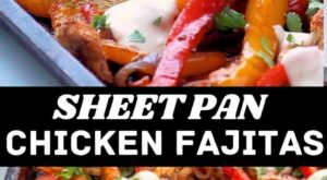 Dinner Recipes | Low Carb Sheet Pan Chicken Fajitas [Video] | Low calorie chicken, Sheet pan dinners recipes, Low … – Pinterest