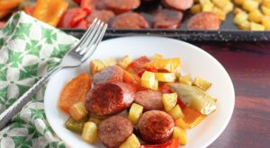 Sheet Pan Sausage & Veggies Dinner – Savvy Mama Lifestyle