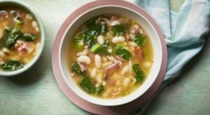 Simple white bean and bacon soup – BBC