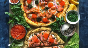 Smoked Salmon Pizza – The Delicous Life