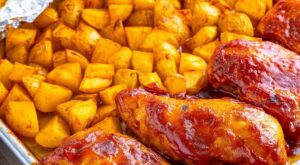 BBQ Chicken Sheet Pan Meal – The Country Cook