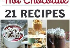 21 Delicious Hot Chocolate Recipes | Hot chocolate recipes, Delicious hot chocolate, Hot chocolate drinks – Pinterest