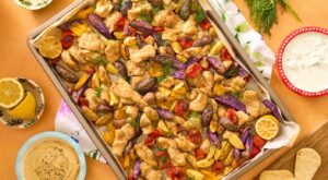 Mediterranean-Inspired Chicken Sheet Pan Dinner Recipe – SideChef