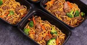 Easy Beef Lo Mein Meal Prep Recipe | Yummly | Recipe | Meal prep, Meals, Recipes