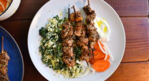 These winter-friendly, spicy chicken skewers don’t need the grill