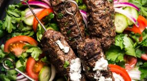 Beef Kofta Kebabs with Tzatziki | The Modern Proper