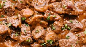 The Best Beef Tips with Mushroom Gravy – Easy Recipe!
