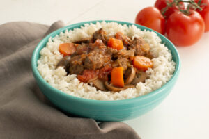 Easy Roasted Beef Stew with White Rice | Minute® Rice