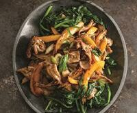 Quick, easy beef stir-fry with spinach
