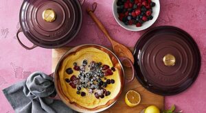 Le Creuset Signature Round Fig Purple Enameled Cast Iron Dutch Oven with Lid | Crate & Barrel | Dutch oven, Cast iron dutch oven, Oven reviews