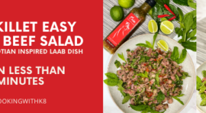 Quick One-Skillet Easy Beef Laab Recipe | Minced Beef Salad