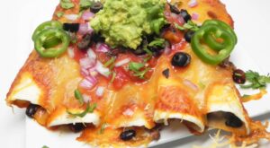 Beef Enchiladas with Homemade Sauce