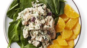 Tuna & Olive Spinach Salad