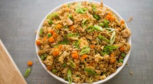 Turn rotisserie chicken into flavorful fried rice in this 20-minute meal