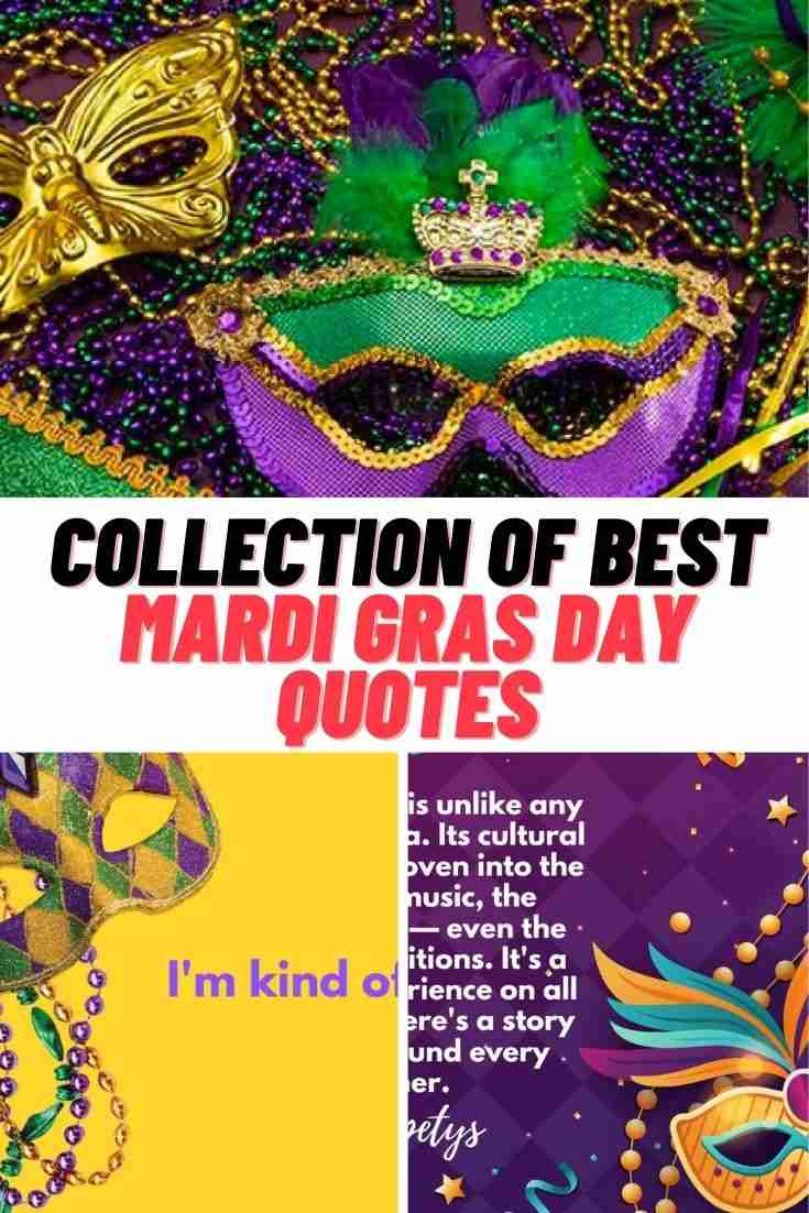 Collection of the Best MARDI GRAS QUOTES & Instagram Captions 2023 – Guide For Geek Moms