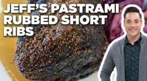 Jeff Mauro’s Pastrami Rubbed Short Ribs | The Kitchen | Food Network | Short ribs, Food network recipes, The kitchen food network