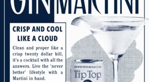 Tip Top Proper Cocktails Announces Gin Martini