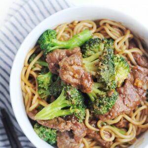 Easy Beef and Broccoli Noodles Recipe