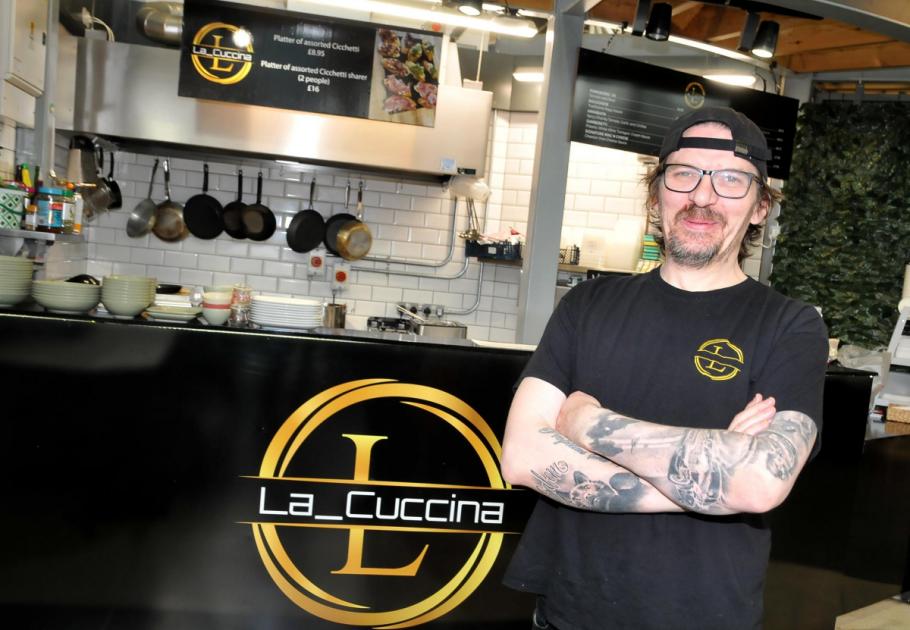 New market stall headed by passionate chef is providing delicious Italian food