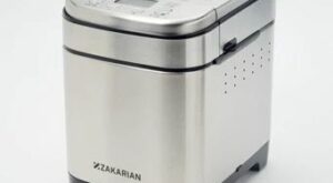 Geoffrey Zakarian 1.5lb Stainless Steel Breadmaker with Recipes – K50466 | Breadmaker, Geoffrey zakarian, Stainless steel