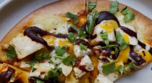 How to make homemade buffalo chicken pizza and options for healthier swaps