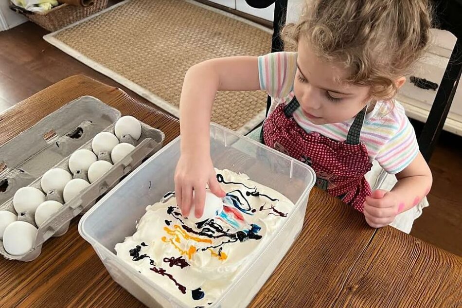 Fun Tie-Dye Easter Eggs Activity: How to Dye Easter Eggs With Cool Whip™ | Activities | 30Seconds Mom