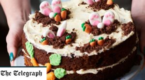 Easter bunny carrot cake recipe