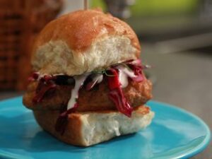 Beer Battered Codwich Sliders, via Jeff Mauro

Save his recipe: http://www.foodtv.com/5mauh | By Food Network | Facebook