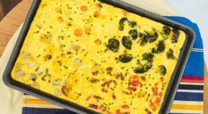 Cheat Sheet Roasted Vegetable Frittata (Weeknight Wins) – Jeff Mauro, “The Kitchen” on the Food Network.