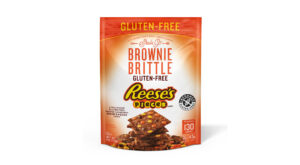 Gluten Free Brownie Brittle Reese’s Pieces